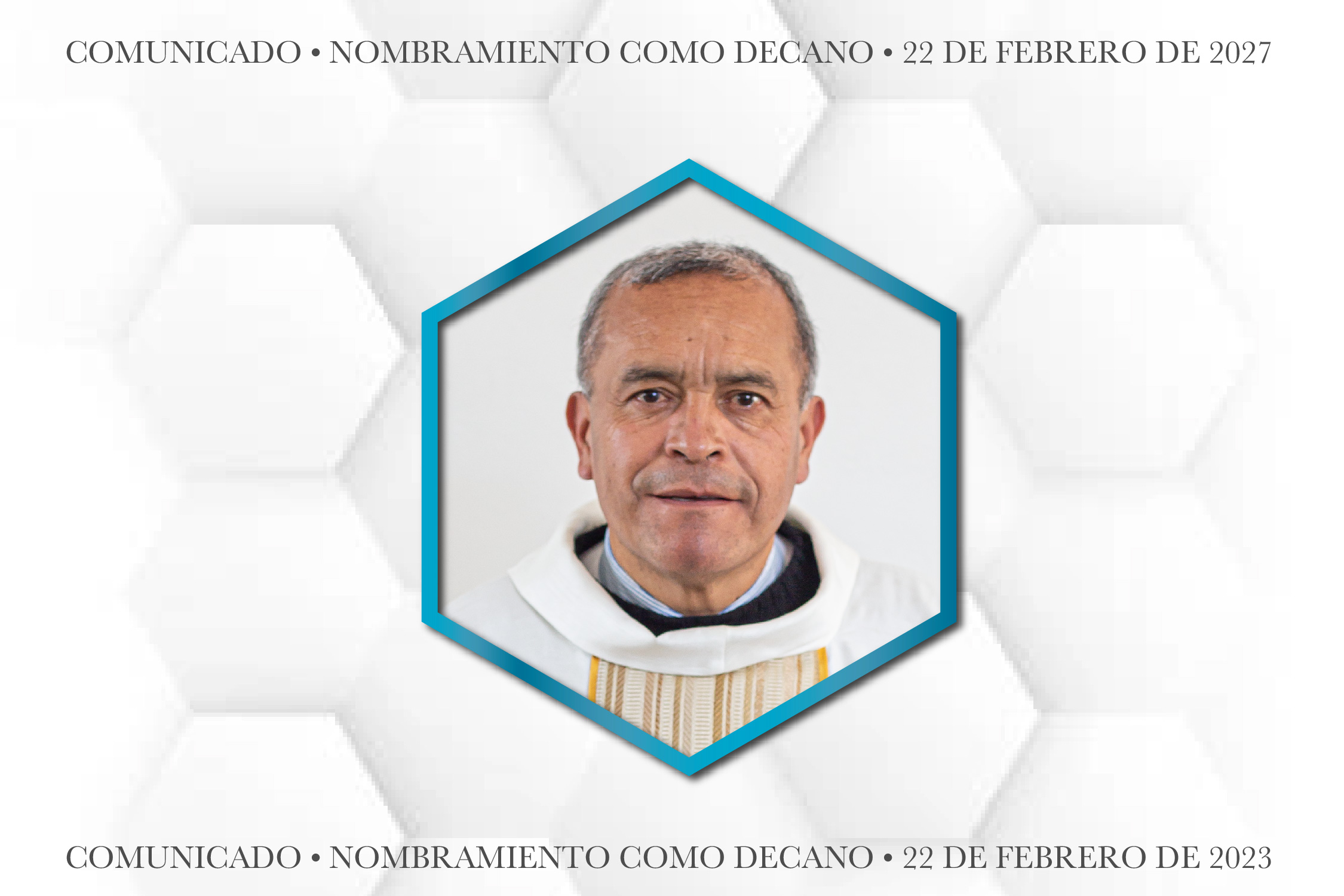 Comunicado  Nombramiento como Decano 