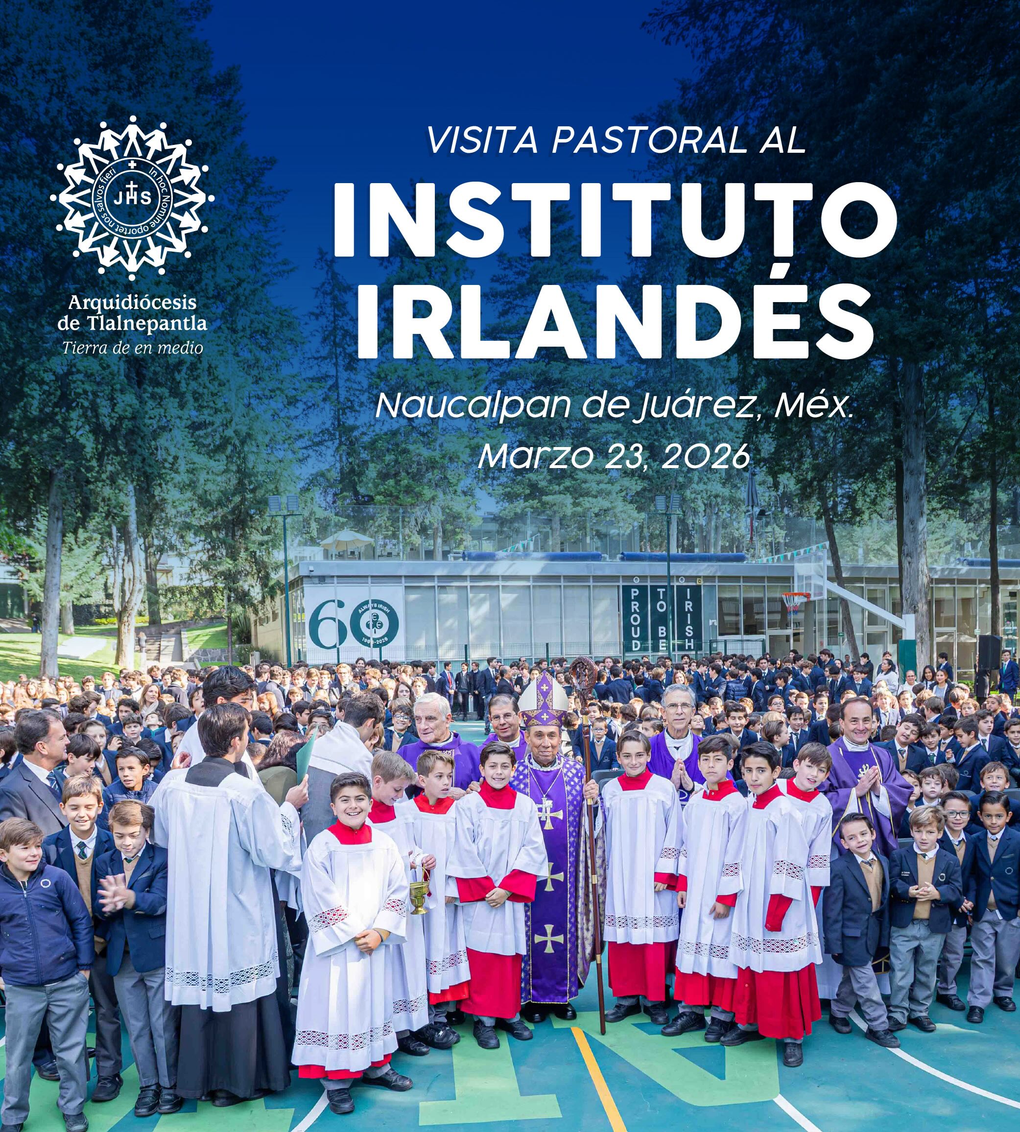 VISITA PASTORAL AL INSTITUTO IRLANDÉS